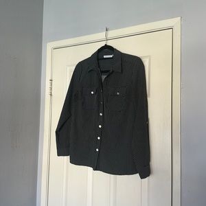 Wrinkle free business casual can be worn w/shorts, or W/ a skirt &dress it up.